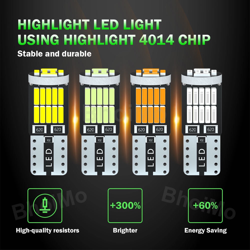 Bóng Đèn LED T10 W5W T5 W3W 7SMD 194 168 26smd 4014 DC12V Gắn Bảng Điều Khiển Dành Cho Xe Hơi Xe Máy