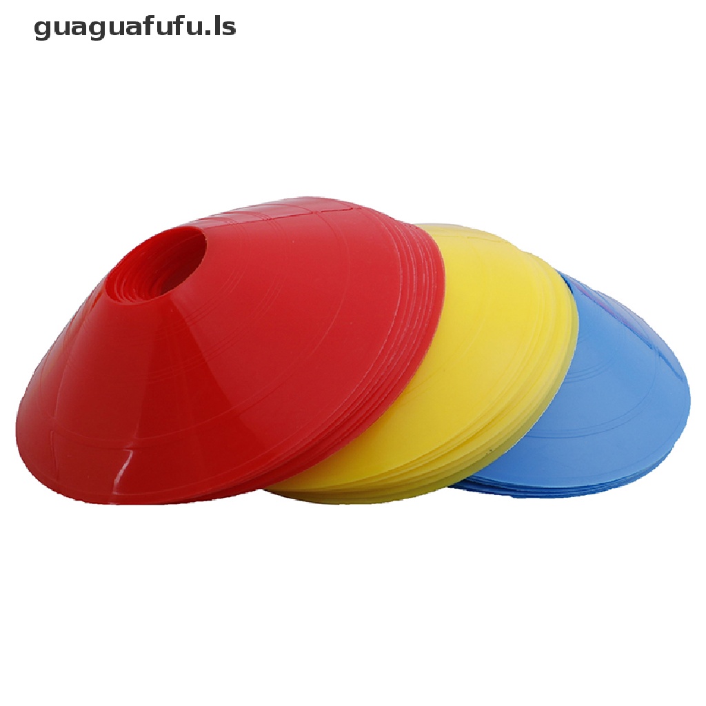 Set 10 Đĩa Đánh Dấu Hình Nón Phẳng Luyện Tập Đá Banh