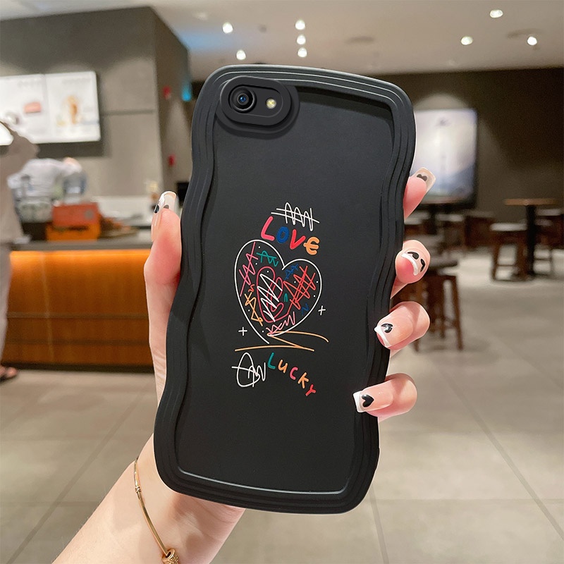 Ốp lưng vivo y66 ốp vivo v5 Ốp Lưng Mềm In Hình Sóng Biển Hoạt Hình Cho vivo v5s y66 vivo v5