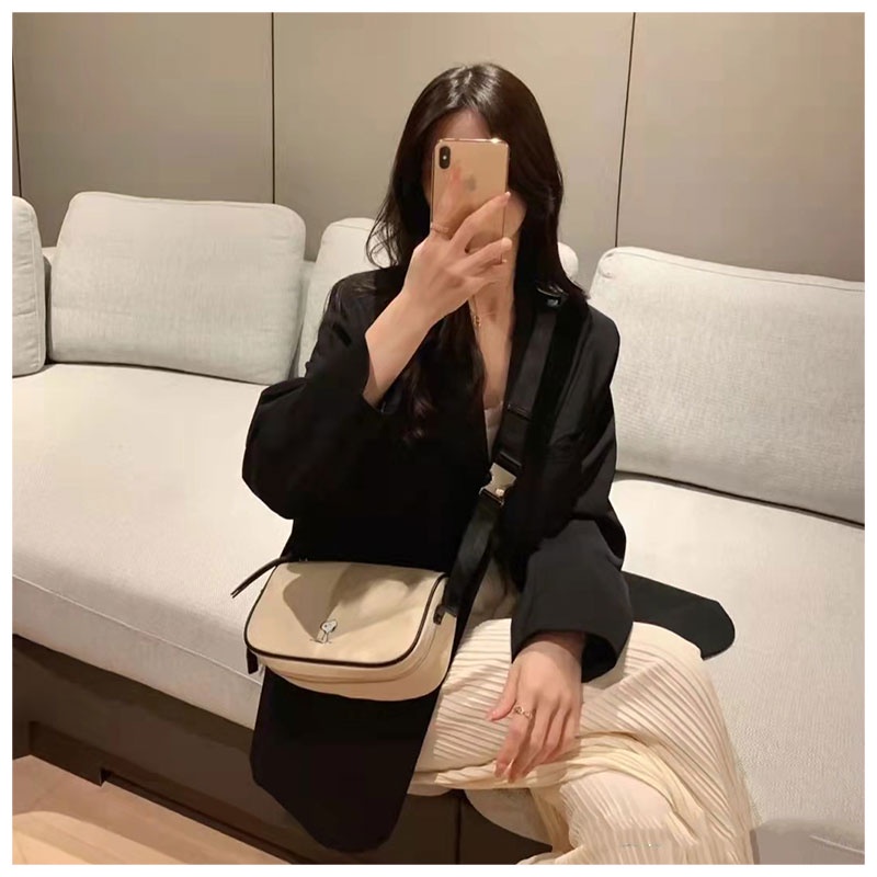 MISCHA Túi Đeo Chéo Vai Bằng nylon Màu Trơn In Hình Snoopy Thời Trang