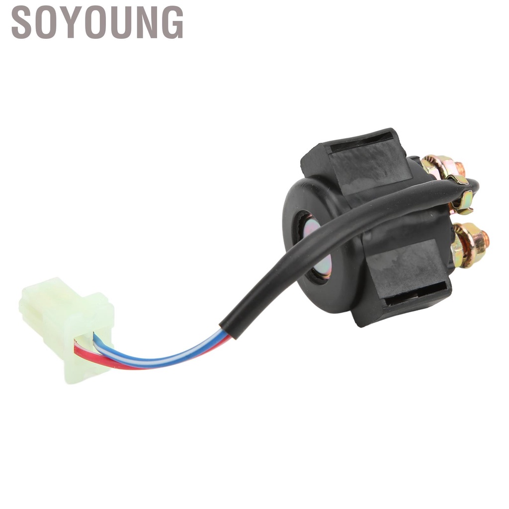 Soyoung Starter Solenoid Relay Motor Strong Compatibility Replacement for TTR225 TTR250 XV500 XV750 XV920 ATV Dirt