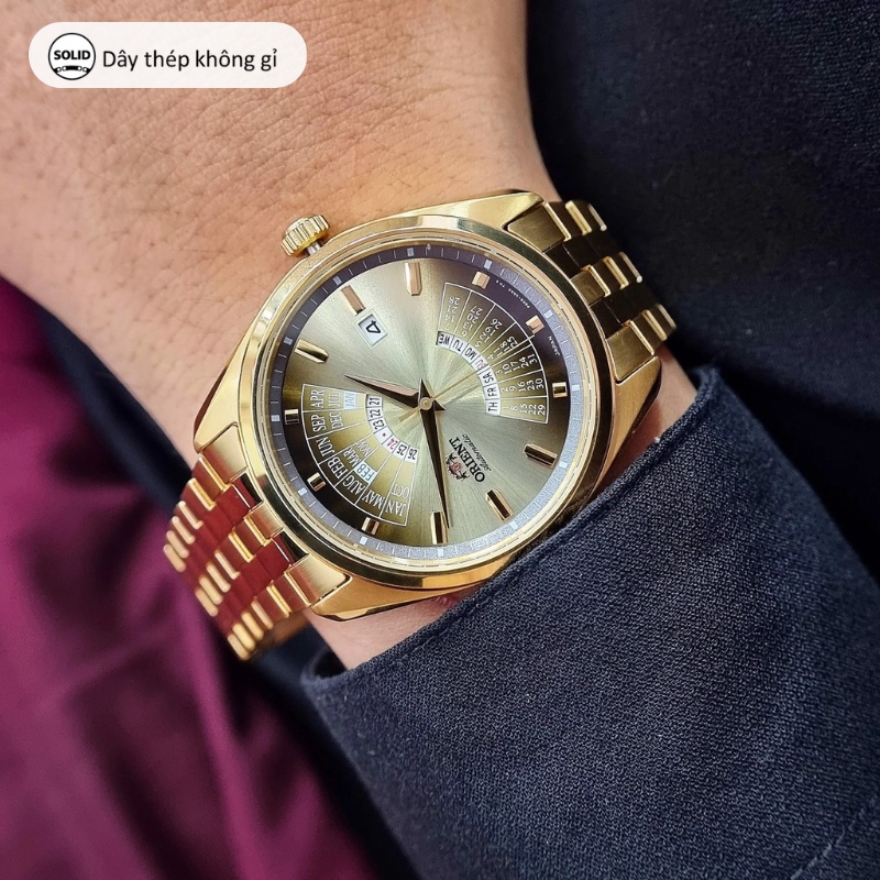 Đồng hồ nam Orient Watch Contemporary RA-BA000 máy cơ automatic mặt kính cường lực dây thép đeo tay chính hãng