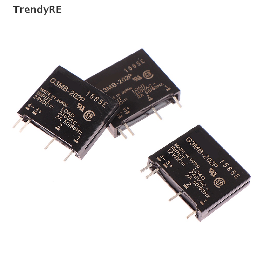 1 Rơ Le Điện Trở 5V 12V 24V DC-AC G3MB-202P-5VDC PCB SSR AC 240V 2A
