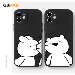 Ốp lưng GUMAN Mềm nam nữ cặp đôi dễ thương đẹp Cho iPhone 17 16 15 14 13 12 11 Pro Max SE 2020 X XR XS 8 7 ip 6S 6 Plus kute XYB1354