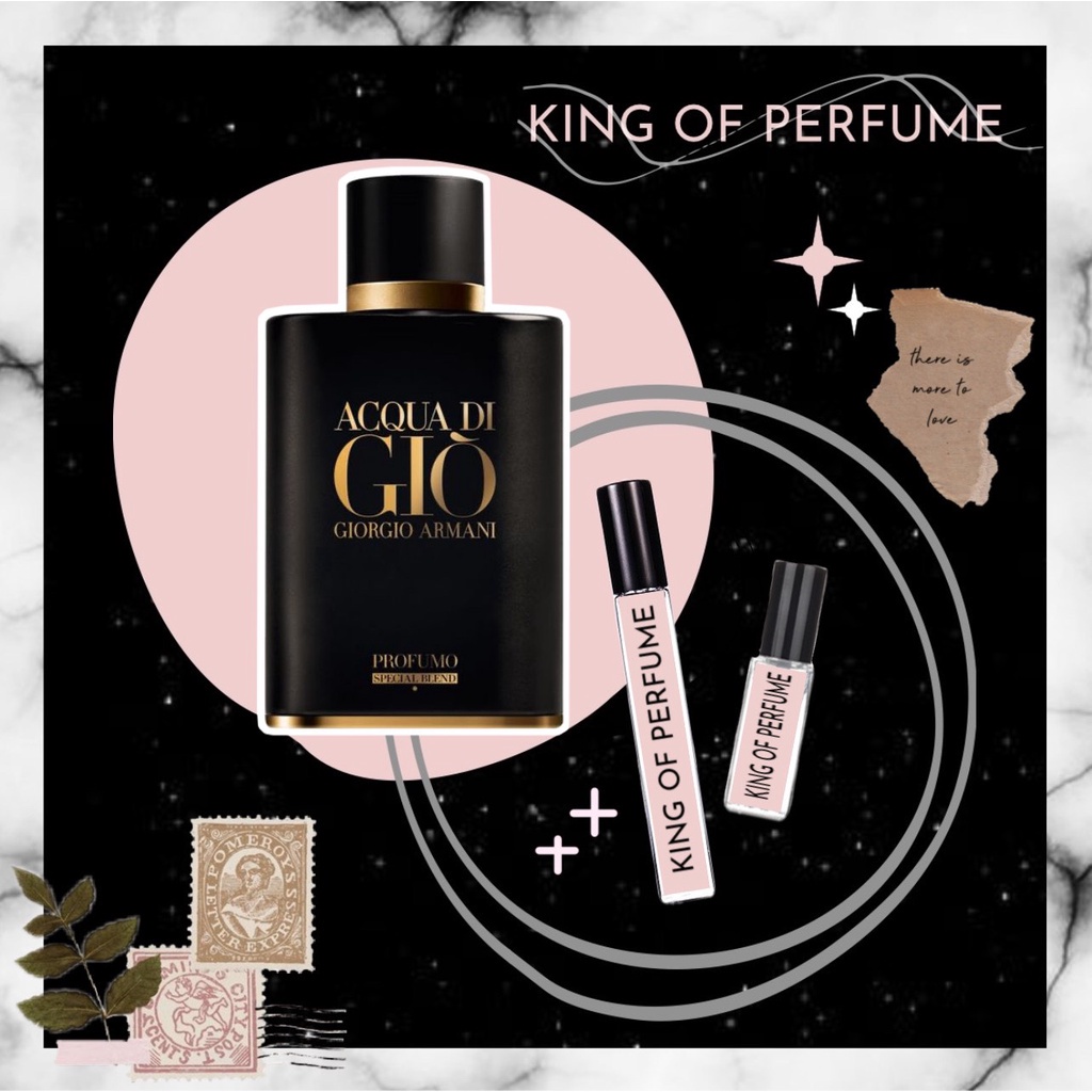 ♘♞ Nước hoa Gio Profumo Special Blend ᴛᴇsᴛᴇʀ - 𝒦𝒾𝓃𝑔 𝑜𝒻 𝒫𝒶𝓇𝒻𝓊𝓂𝓈 ♘♞
