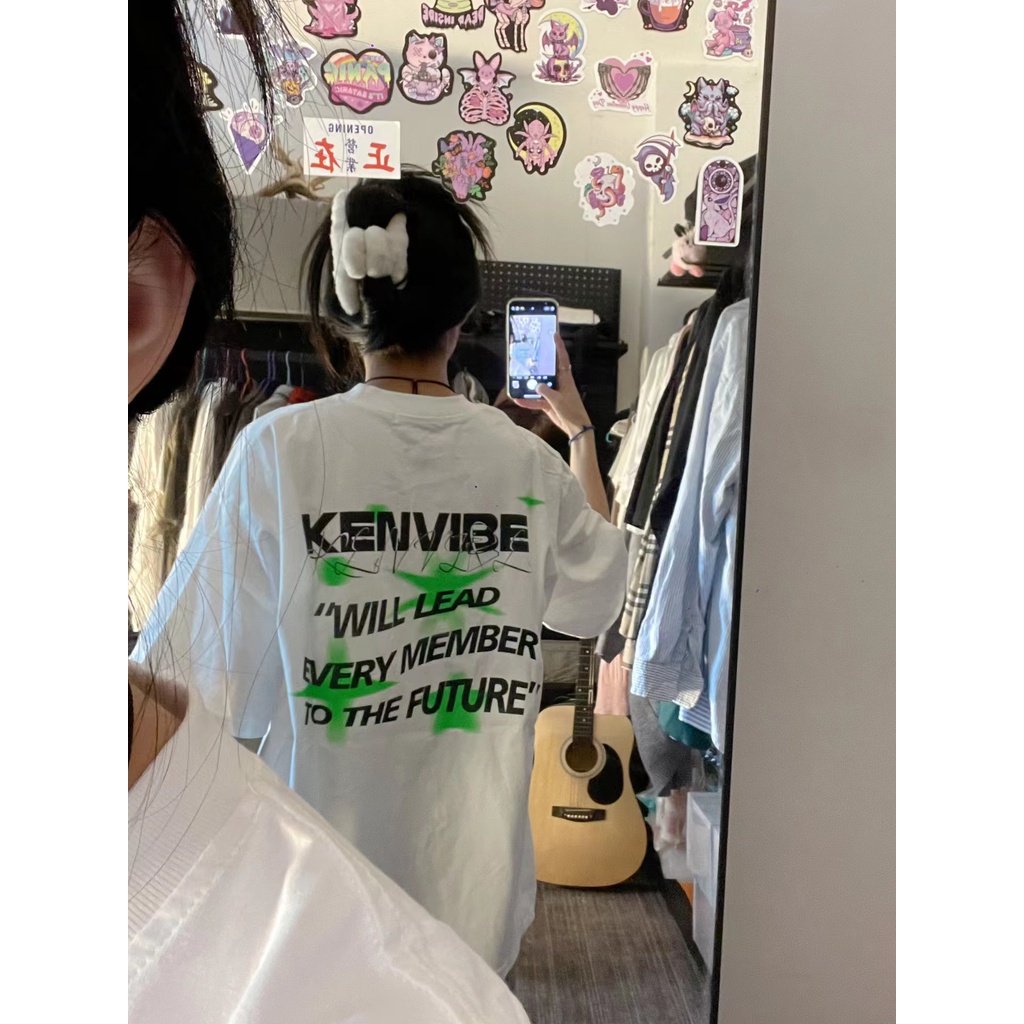 NRVP Áo Thun 100% Cotton Tay NgắN Plus Size 5XL