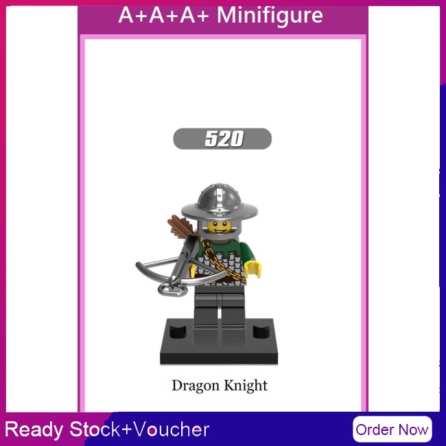 Mô Hình Đồ Chơi Lego Hiệp Sĩ Thời Trung Cổ X0148