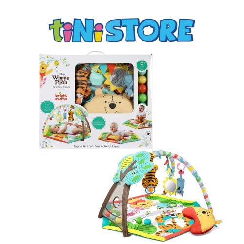 tiNiStore-Đồ chơi thảm nằm phát nhạc Pooh Bright Starts 10996