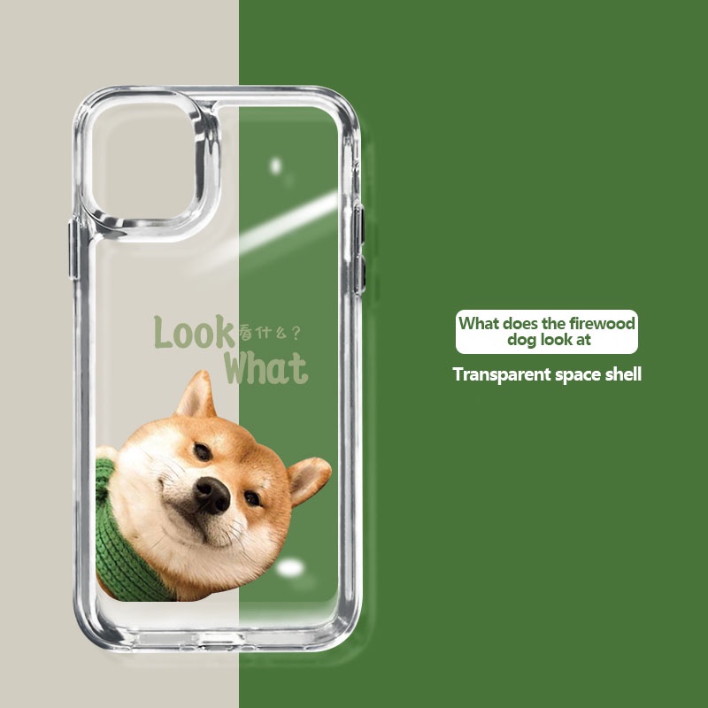 Ốp Điện Thoại DecoPhone Acrylic tpu acrylic Hình Cún Cho iphone 6 6s 7 8 plus x xs max se 11 12 13 14 15 pro max plus
