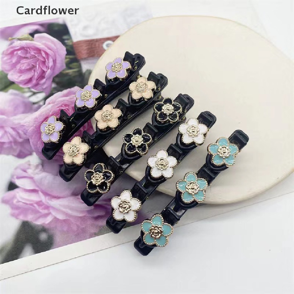 &lt; Cardflower &gt; Kẹp Tóc Mái Hoa Ngọt Ngào Thanh Lịch Dễ Thương Cho Nữ Đang Giảm Giá