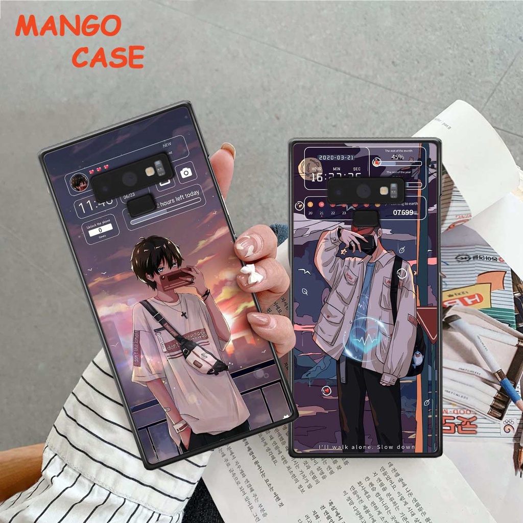 Ốp lưng Samsung Note 9 hình anime boy girl phong cách thời trang, ốp rẻ đẹp