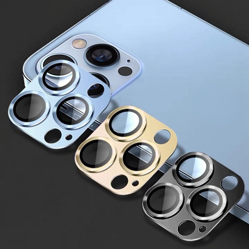 Miếng Dán Bảo Vệ Ống Kính Máy Ảnh Cho iPhone 14 Pro Max 11 12 13 Pro 13 Min 14 Plus 14 Pro