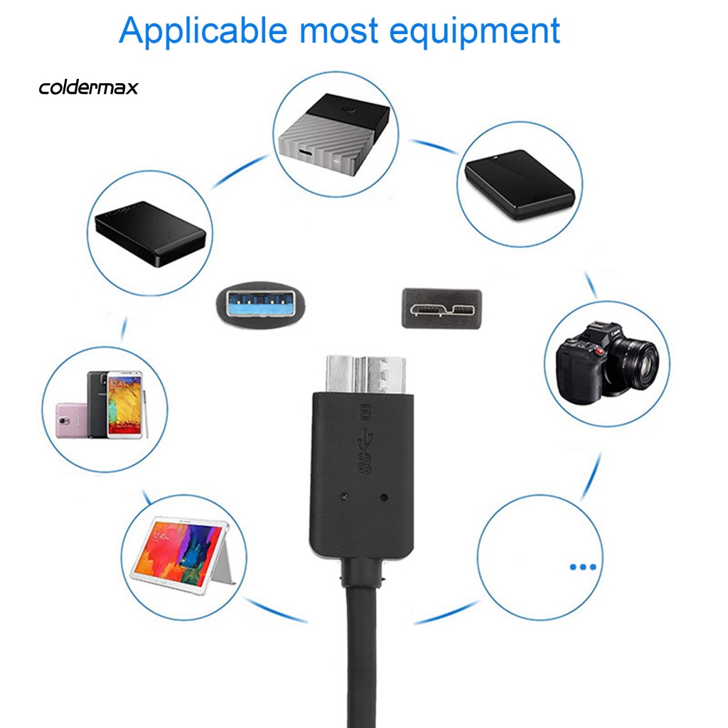 Cáp Chuyển Đổi USB 3.0 Type A Sang Micro B 5Gbps Chuyên Dụng Chất Lượng Cao