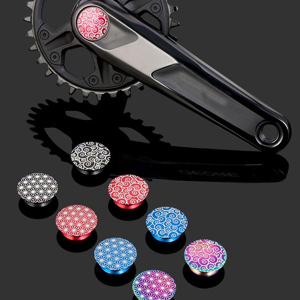 Set 2 Nắp Đậy Trục Khuỷu Chống Bụi Có Thể Gấp Gọn Tiện Dụng Cho Xe Đạp