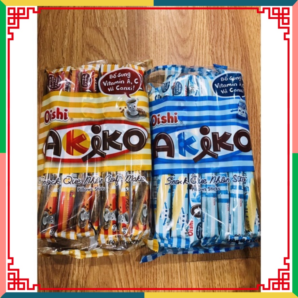 HOT Bánh snack que Akiko Oishi 160g thơm ngon