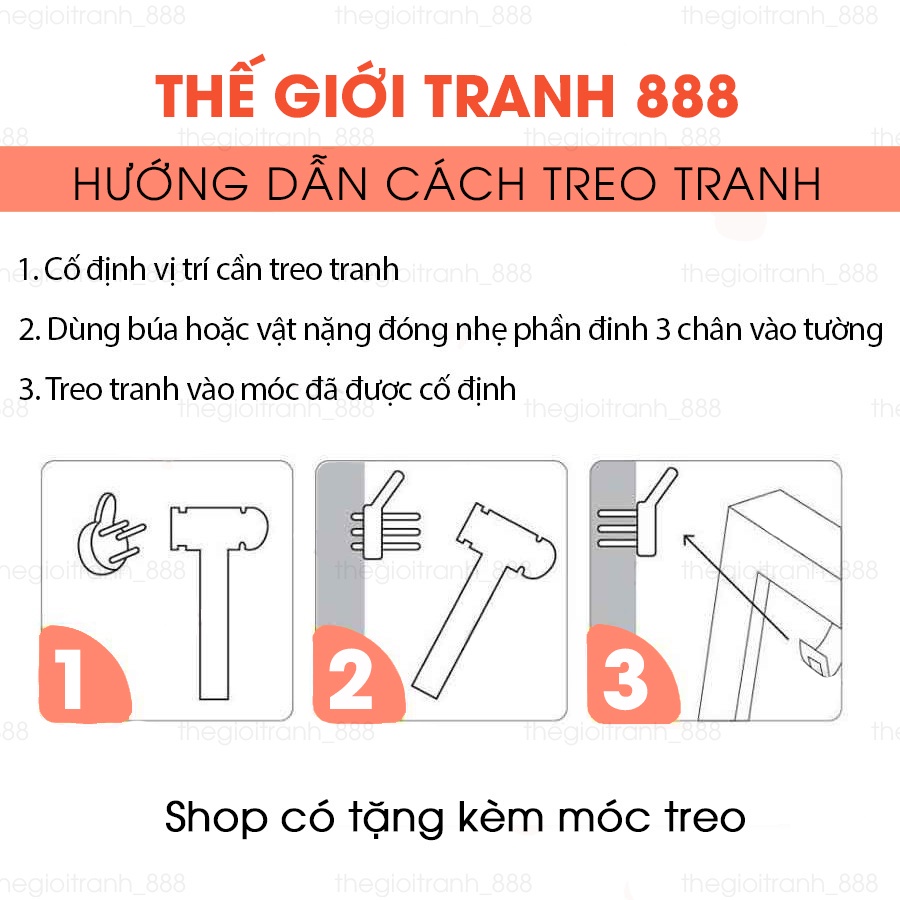 Tranh Treo Tường Decor, Tranh Tráng Gương Treo Tường theo set gồm 5-6 bức bền đẹp |  GENDI DECOR