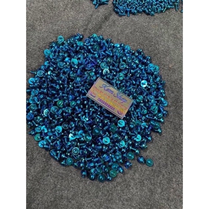 Ốc Titanlium 6ly10 Gắn Nón Bảo Hiểm,Hộp Xích Và Nhiều Vị Trí Trên Xe(Giá 10 Con Ốc)