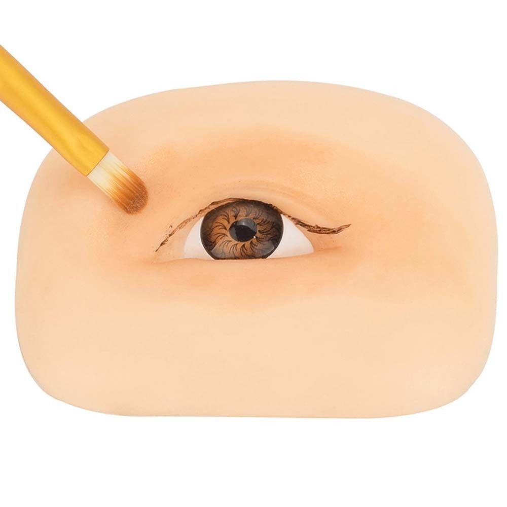 Khuôn Silicone Dùng Thực Hành Trang Điểm Mắt Tiện Dụng