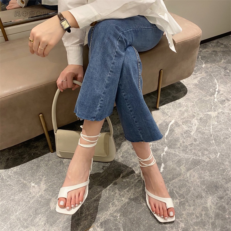 Giày sandal LCS54 nữ Vietlavani LCS54 mũi vuông gót vuông cao 3cm hàng đẹp chuẩn form