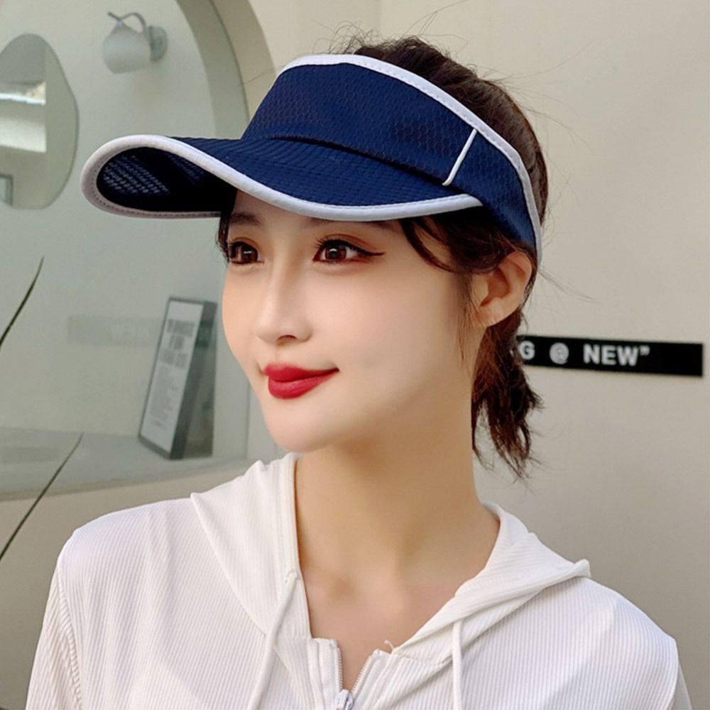 Mũ Rộng Vành Hở Chóp Chống Tia Uv Cao Cấp Thời Trang