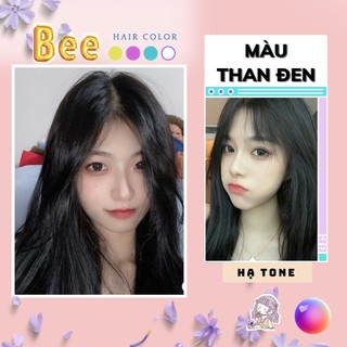 Thuốc nhuộm tóc màu THAN ĐEN  không tẩy | Bee haircolor, Beehaircolor
