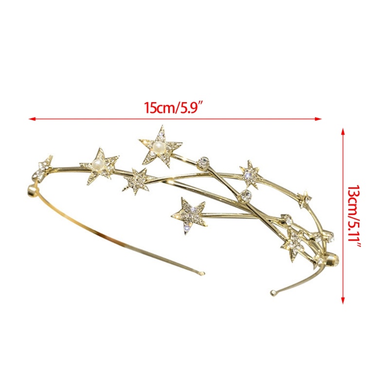 Băng Đô Đính Hạt Lấp Lánh Thời Trang Cho Nữ