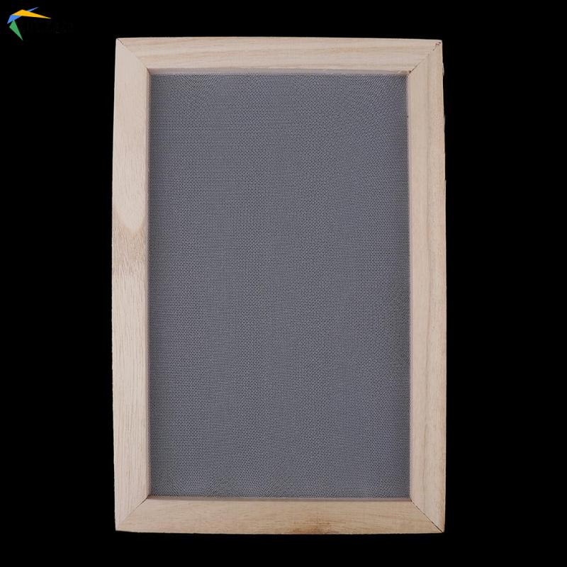 Set 2 Khung Gỗ Làm Giấy Tái Chế Thủ Công 20x30cm