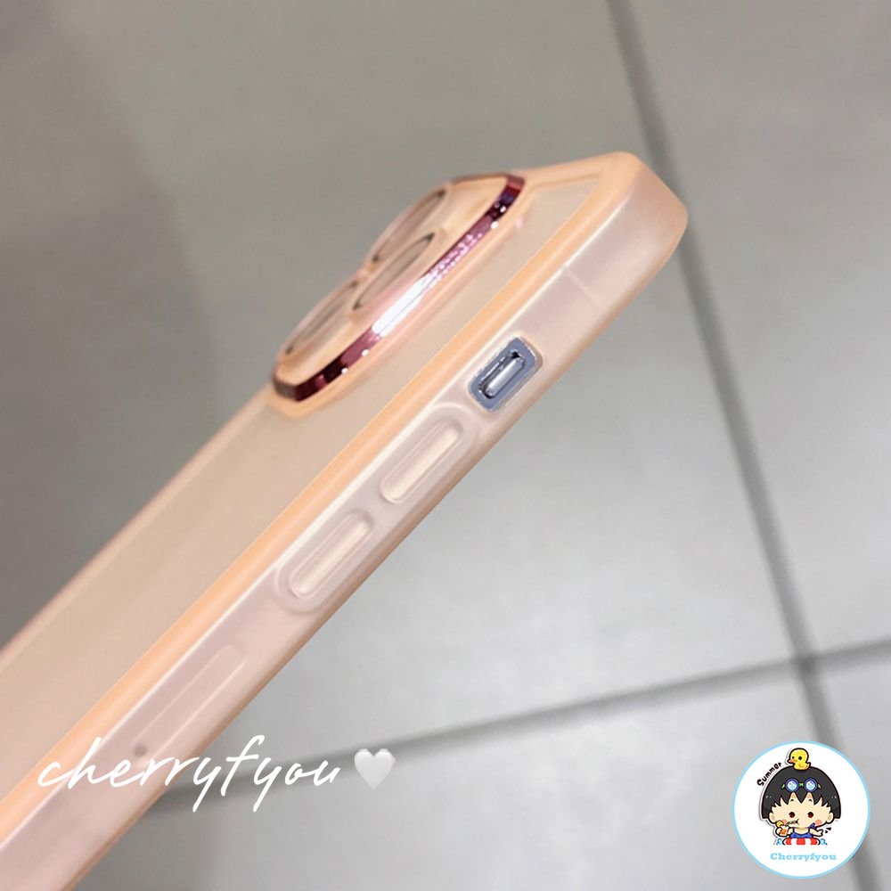 Ốp Điện Thoại TPU Mềm Chống Trầy Bảo Vệ Ống Kính Máy Ảnh Cho IPhone 11 12 13 14 Pro Max