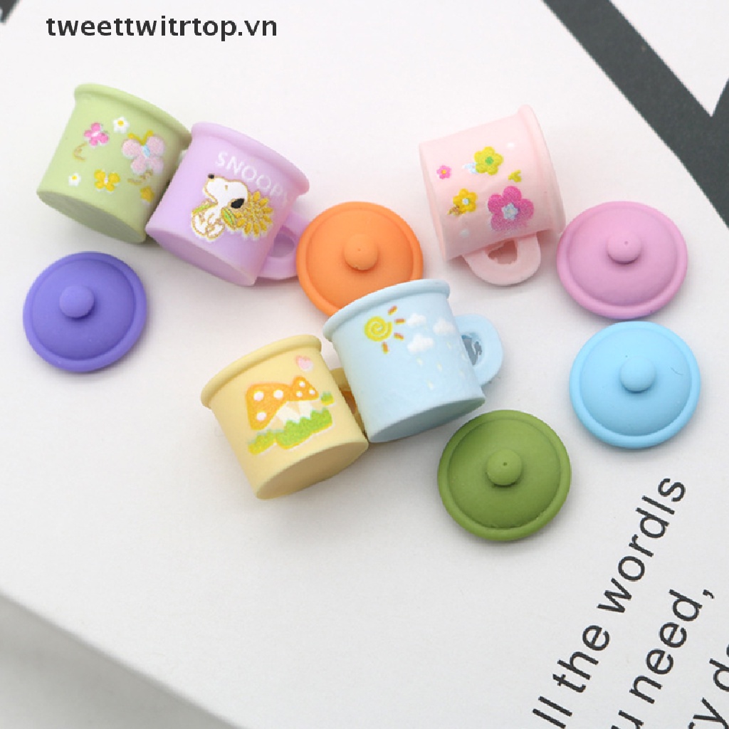 1 Ly Uống Trà mini Trang Trí Nhà Búp Bê