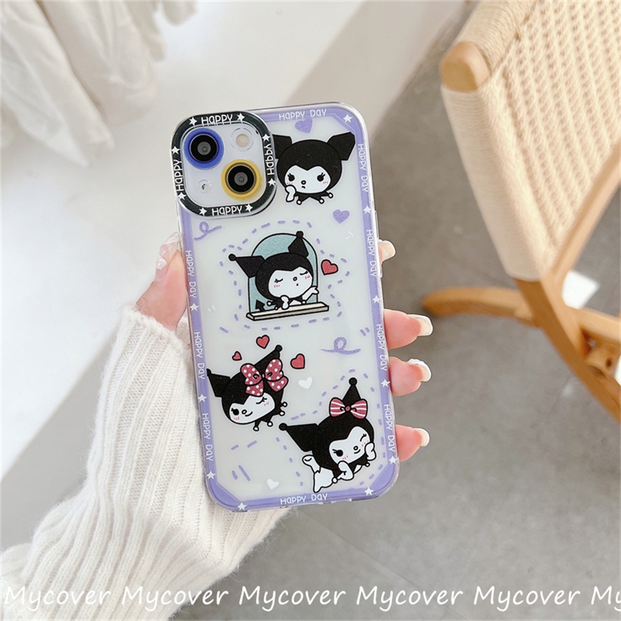 Ốp Điện Thoại Silicon Họa Tiết Hoạt Hình Dễ Thương Chống Sốc Cho Iphone 11 12 13 14 Pro Max X Xr Xs 8 7 6 Plus SE 2020