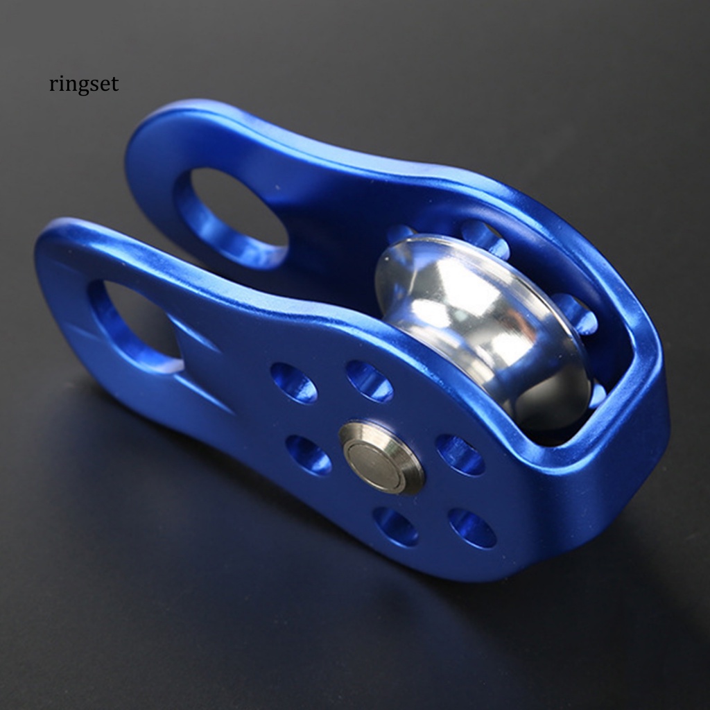 Bánh Răng Ròng Rọc Đơn Cố Định Bên Hông Dùng Khi Leo Núi Ngoài Trời