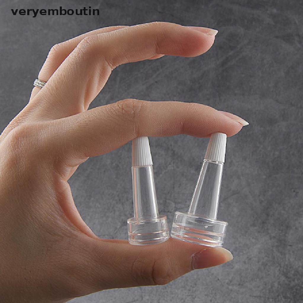 Set 10 Chai Rỗng Mini Đựng Mẫu Thử Có Nắp Đậy Tiện Lợi