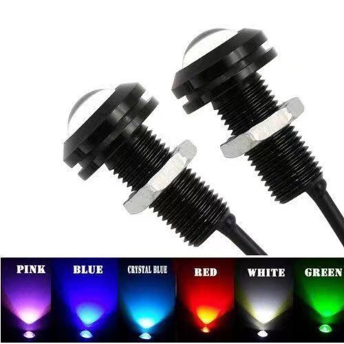 Đèn led 18mm Siêu Sáng Cho Xe Mô Tô