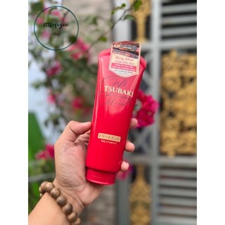Kem Xả TSUBAKI Premium Dưỡng Tóc Bóng Mượt 180g