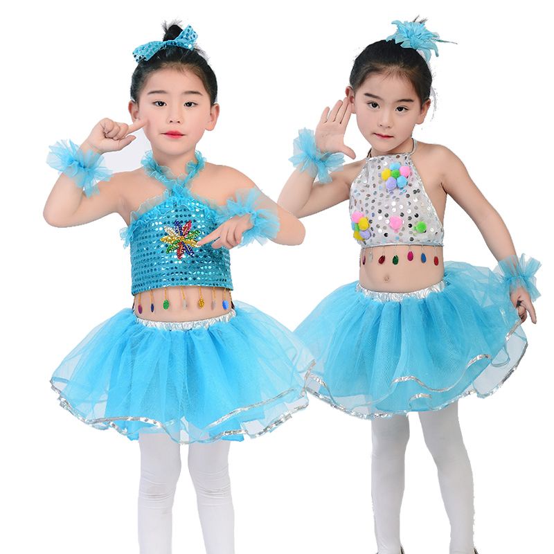 Váy Công Chúa Pettiskirt Dùng Biểu Diễn Múa Trình Diễn Mẫu Giáo Thiết Kế Mới Cho Bé Gái