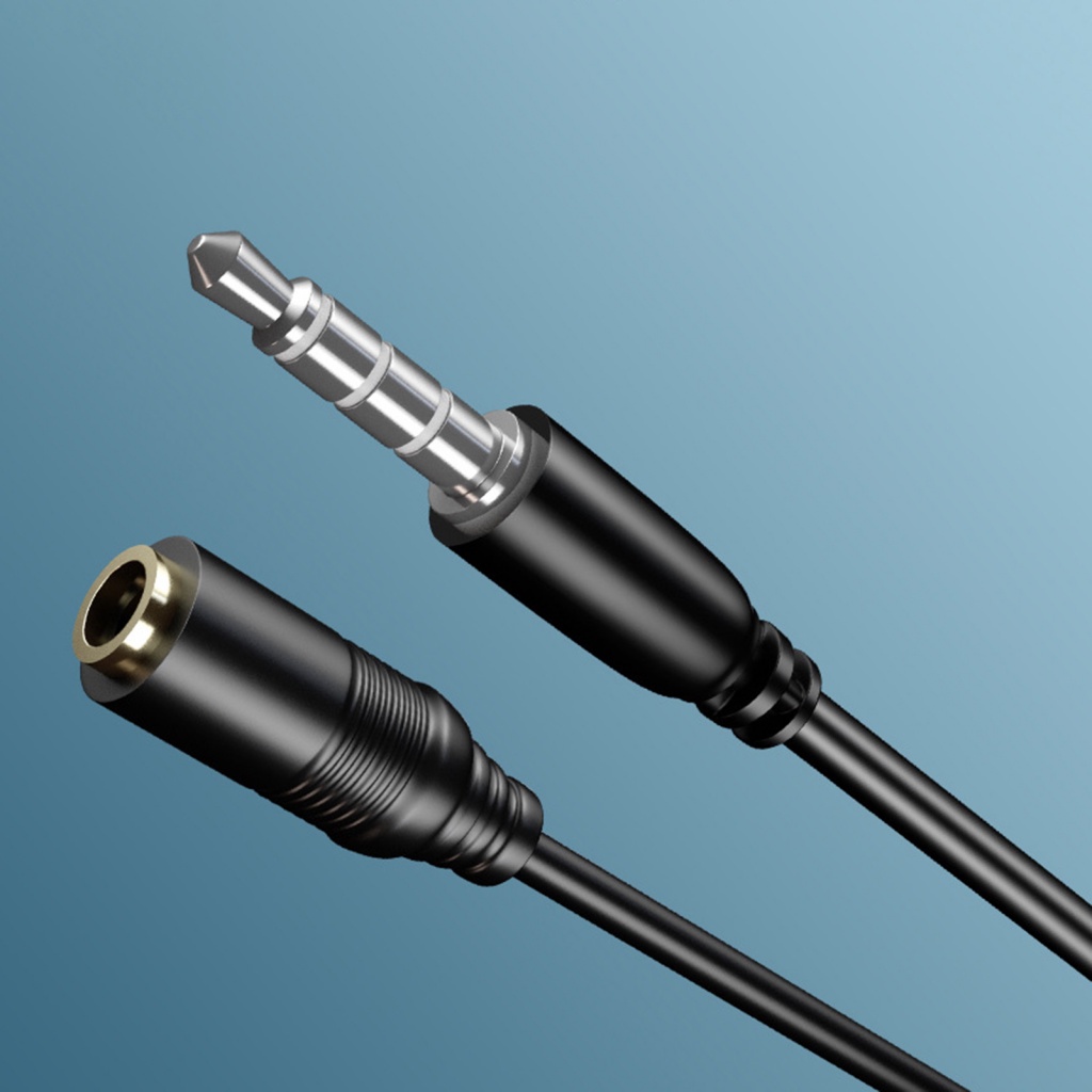 Dây cáp nối dài tai nghe LENOVO 0.75m thích hợp cho giắc cắm 3.5mm