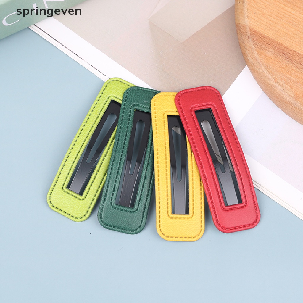 Kẹp Tóc Nữ Hình Chữ Nhật Màu Trơn Ngọt Ngào