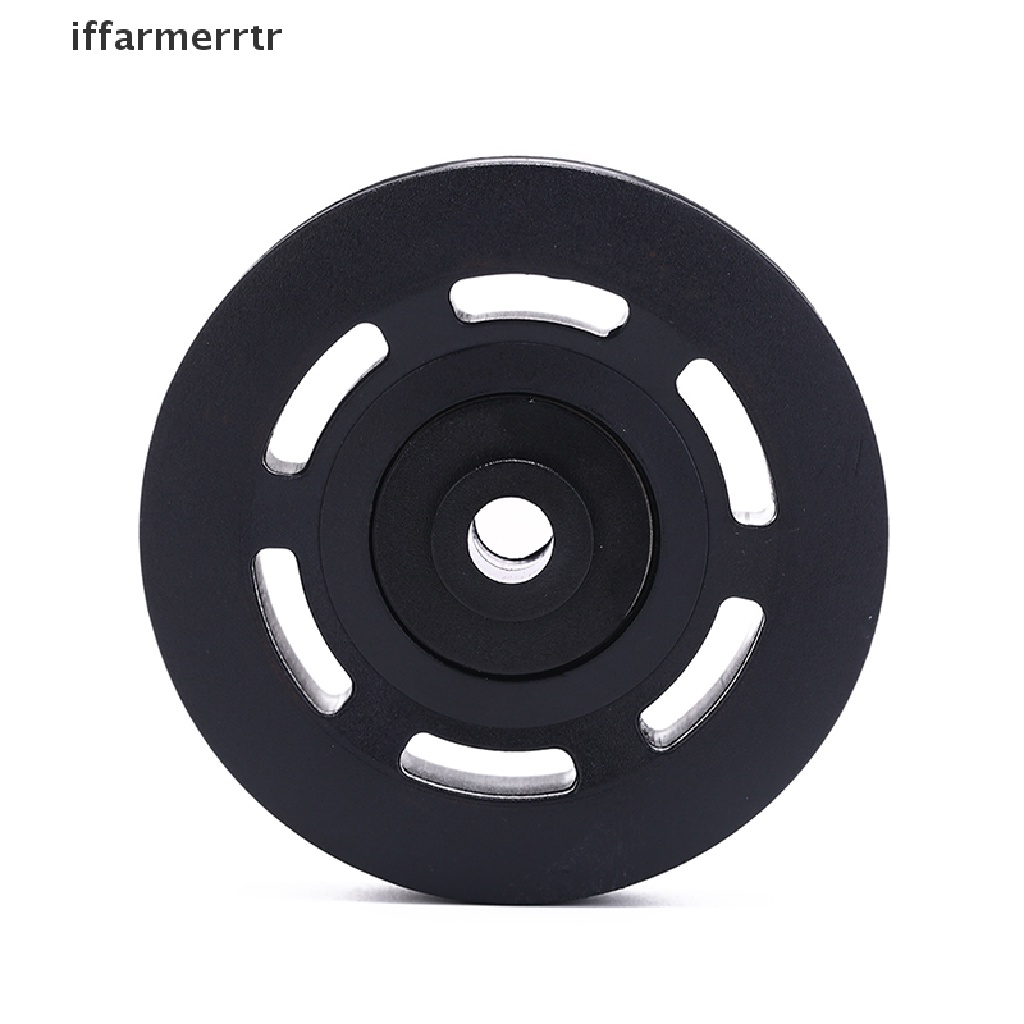 1 Bánh Xe Ròng Rọc Màu Đen 90mm Chống Mòn Dùng Để Tập gym Phụ Kiện Chuyên Dụng Dành Cho Xe Hơi