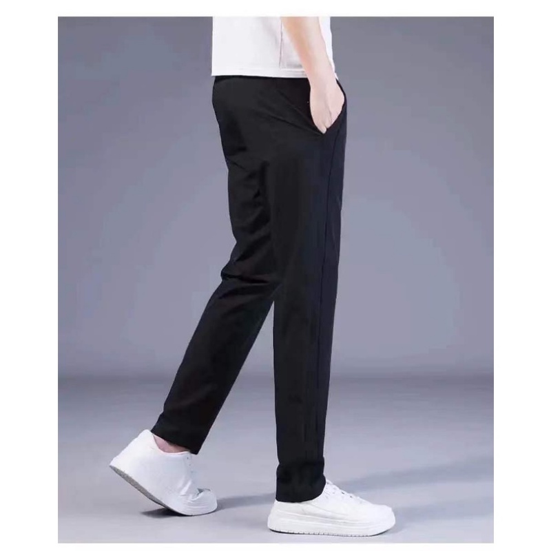 Quần Dài Thể Thao Dáng Ôm Thoáng Khí Thời Trang Mùa Hè Phong Cách Hàn Quốc Cho Nam Size M-5XL