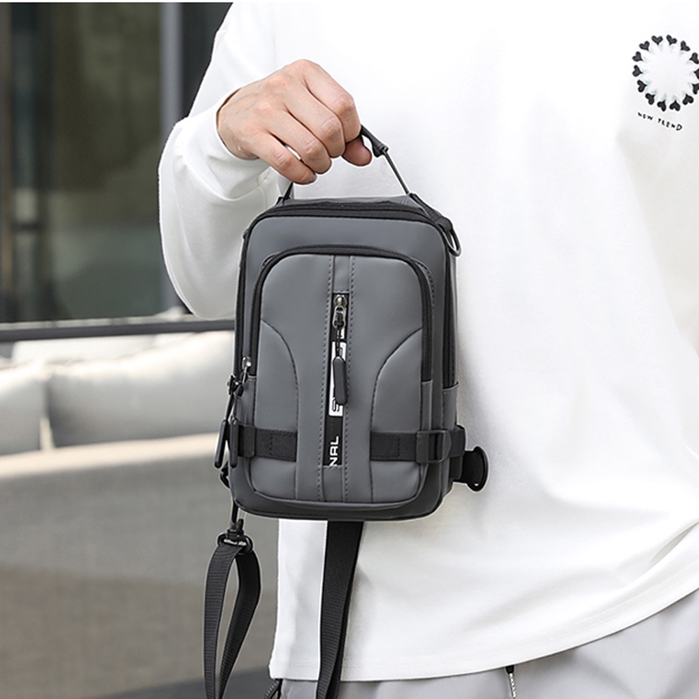 Túi Đeo Chéo Nam Mùa Hè Đa Năng Cổ Đeo Vai Túi 2023 Trẻ Trung Sôi Động