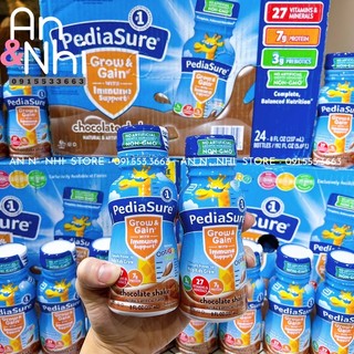 SỮA PEDIASURE MỸ 237ML ĐỦ VỊ