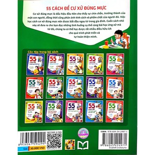 Sách: 55 Cách Để Cư Xử Đúng Mực