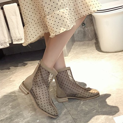 Giày nữ/ Boot chấm bi hot trend