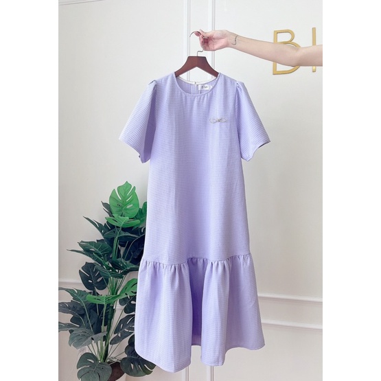 ĐẦM XANH KÈM TAG NƠ - BIMI