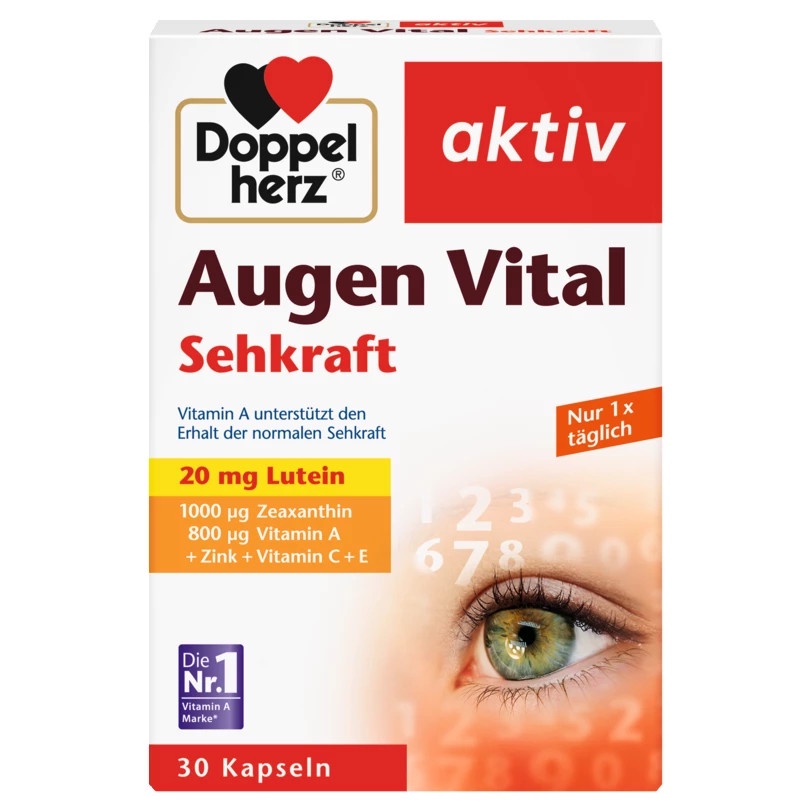 Viên uống bổ mắt Doppelherz Augen Vital 30 kapseln