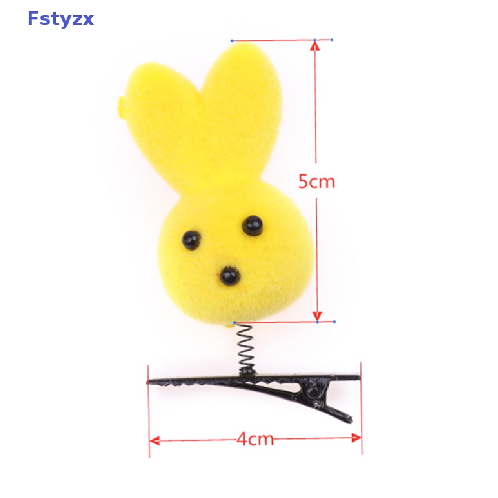 Fstyzx Kẹp Tóc Lò Xo Hình Chú Vịt Vàng Nhỏ Xinh Làm Quà Tặng Cho Bé