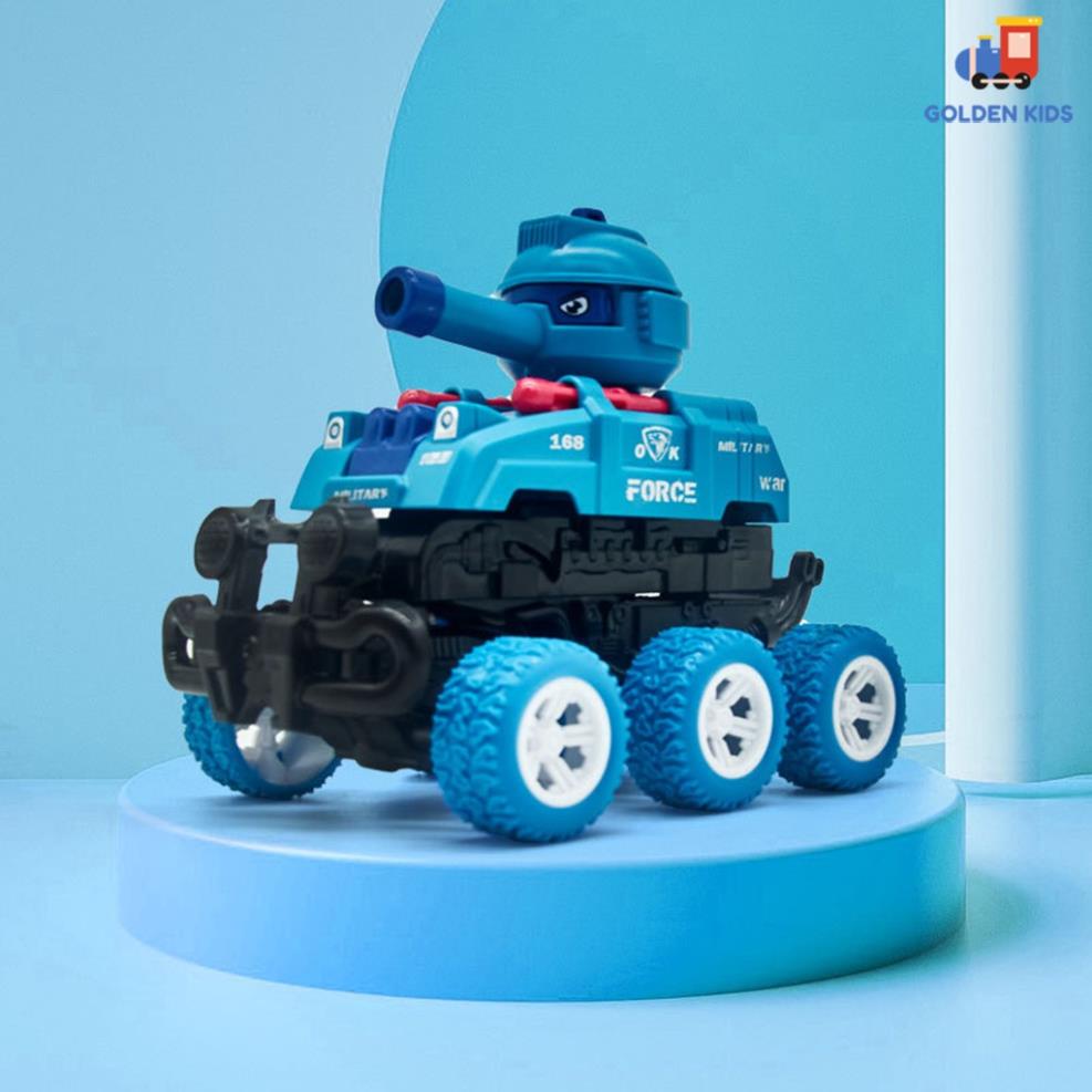 Đồ Chơi Ô Tô Xe Tăng Biến Hình Phát Triển Trí Tuệ Vận Động Cho Bé PANDA TOYS