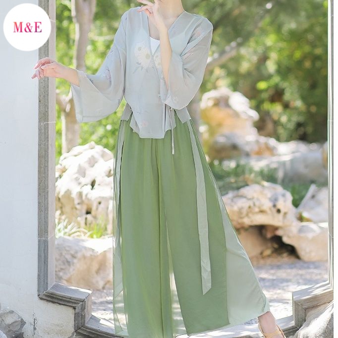 M &amp; E Trang Phục Múa Truyền Thống Trung Hoa Ngắn Phong Cách Cổ Điển Thanh Lịch Cho Nữ