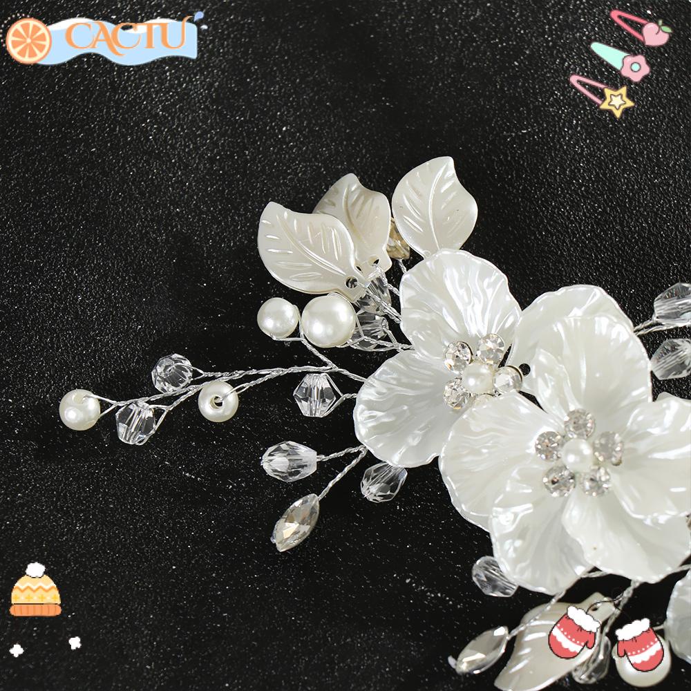 Kẹp Tóc Họa Tiết Hoa Xinh Xắn Cho Cô Dâu