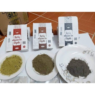 Bột Nhuộm  Tóc Ogatic Mầu Nâu